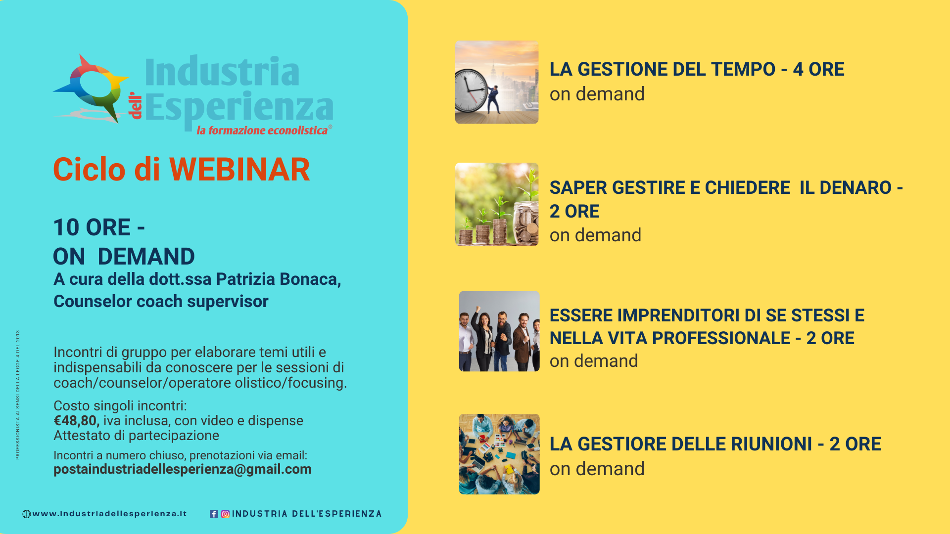 CICLO DI WEBINAR1 CICLO DI WEBINAR1